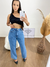 Calça Wide Leg Jeans