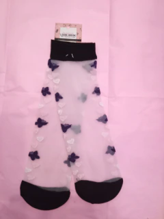 Calcetas transparentes Blanco - comprar en línea
