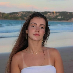 Choker Amaea Quadradinhos Banhada a Ouro 18k - comprar online