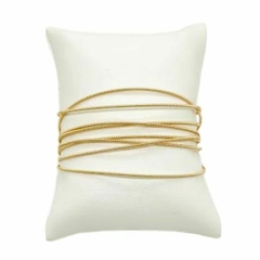 Pulseira Amaea Corda de Violão Folheada a Ouro 18k