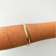 Bracelete Amaea Largo Folheado a Ouro 18K