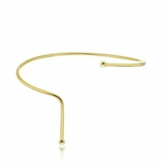 Bracelete Amaea Orgânico Folheado a Ouro 18k