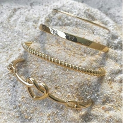 Bracelete Amaea Cartier Folheado a Ouro 18k