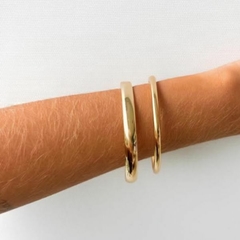 Bracelete Amaea Largo Folheado a Ouro 18K