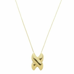 Brinco Amaea X Folheado a Ouro 18k - comprar online