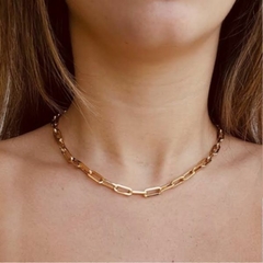 Choker Amaea Elo Cartier Folheado a Ouro 18k