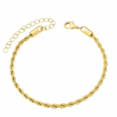 Pulseira Amaea Corrente Baiano Grossa Folheada a Ouro 18k - comprar online