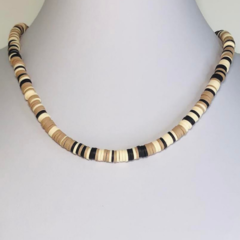Choker Amaea Fimo Colorido Folheado a Prata - comprar online