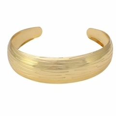 Bracelete Amaea Regulável Folheado a Ouro 18k - 1 Ano de Garantia no Banho