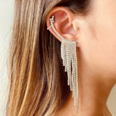 Brinco Amaea Ear Cuff Folheado a Prata