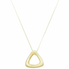 Colar Amaea Triângulo Folheado a Ouro 18k
