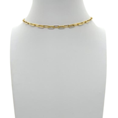 Choker Amaea Cartier Folheada a Ouro 18k