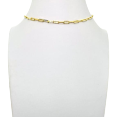 Choker Amaea Elo Cartier 5mm Folheado a Ouro 18k 