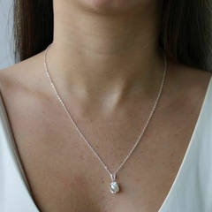Conjunto Amaea de Pérolas Folheado a Prata - 1 Ano de Garantia no Banho - comprar online