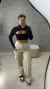 Cropped Jade Preto - SM STORE