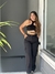 Wide leg Cargo Preta na internet
