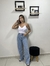 Wide leg Gra - loja online