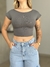 Cropped Costa Nua Chumbo