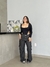 Wide leg Cargo Tati na internet