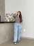 Imagem do Wide leg Cargo Kathy (Jeans claro)