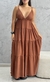 Vestido Brisa Marrom na internet