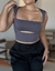 Cropped Betina Chumbo - loja online