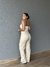 Wide leg Cargo Bege - SM STORE