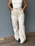 Wide leg Cargo Bege