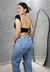 Cropped Costa Nua Preto