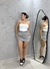 Shorts Saia Valentina Cinza - SM STORE