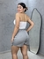 Shorts Saia Valentina Cinza na internet