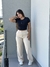 Cropped Manguinha Preto - SM STORE