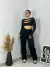 Cropped Fran Preto - comprar online