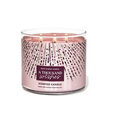 Vela 3 pavios Bath&Body Works- A Thousand Wishes