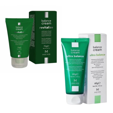 Combo Revitalize Make More- Hidratante + Esfoliante Facial