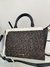 Bolsa Calvin Klein Média Preta Detalhe Branco - comprar online