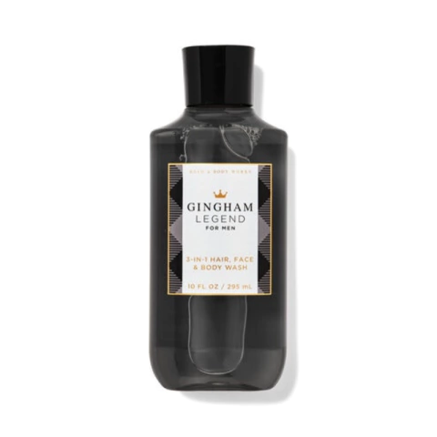 Face & Body Wash Men 295ml- Gingham Legend