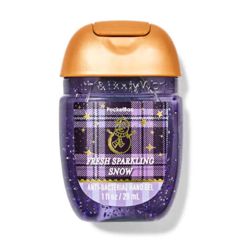 Álcool em Gel Bath&Body Works - Fresh Sparkling Snow 29ml - comprar online