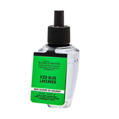 Refil Aromatizador Bath&Body Works Wallflowers - Iced Blue Lavander