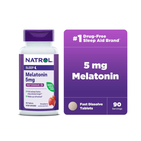 Melatonina Natrol Fast Dissolve 5 mg