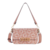 Bolsa Guess Carrboro Jacquard Logo Mini Crossbody Rosa