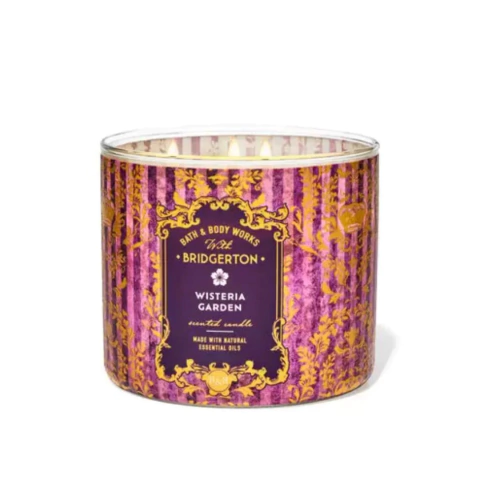 Vela 3 pavios Bath&Body Works- Bridgerton Wisteria Garden