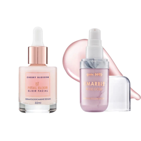 Combo BT Petal Elixir + BT marble Hidratante iluminador