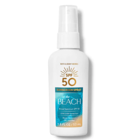 Travel Size SPF Spray Bath & Body Works - At The Beach 53ml