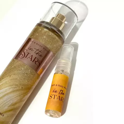 Decant Body Splash Bath & Body Works 15ml- Int The Stars