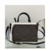 Bolsa Calvin Klein Média Preta Detalhe Branco