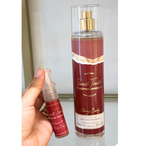 Decant Body Splash Sabrina Carpenter Sweet Tooth Cherry Baby 15ml - comprar online