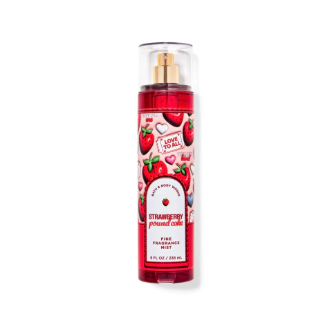Body Splash Bath&Body Works- Strawberry Pound Cake 236ml - comprar online