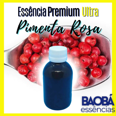 Essência Premium ULTRA Pimenta Rosa - LIPOSSOLÚVEL - MIP