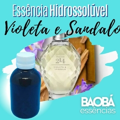 Essência Premium VIOLETA E SANDALO - HIDROSSOLÚVEL